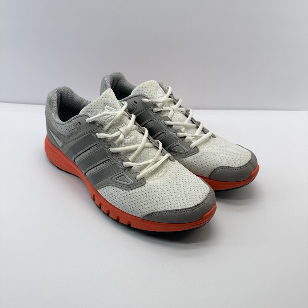 Adidas Men's 10 Adiprene AF3946 Grey White Orang Running Shoes Sneakers 1712